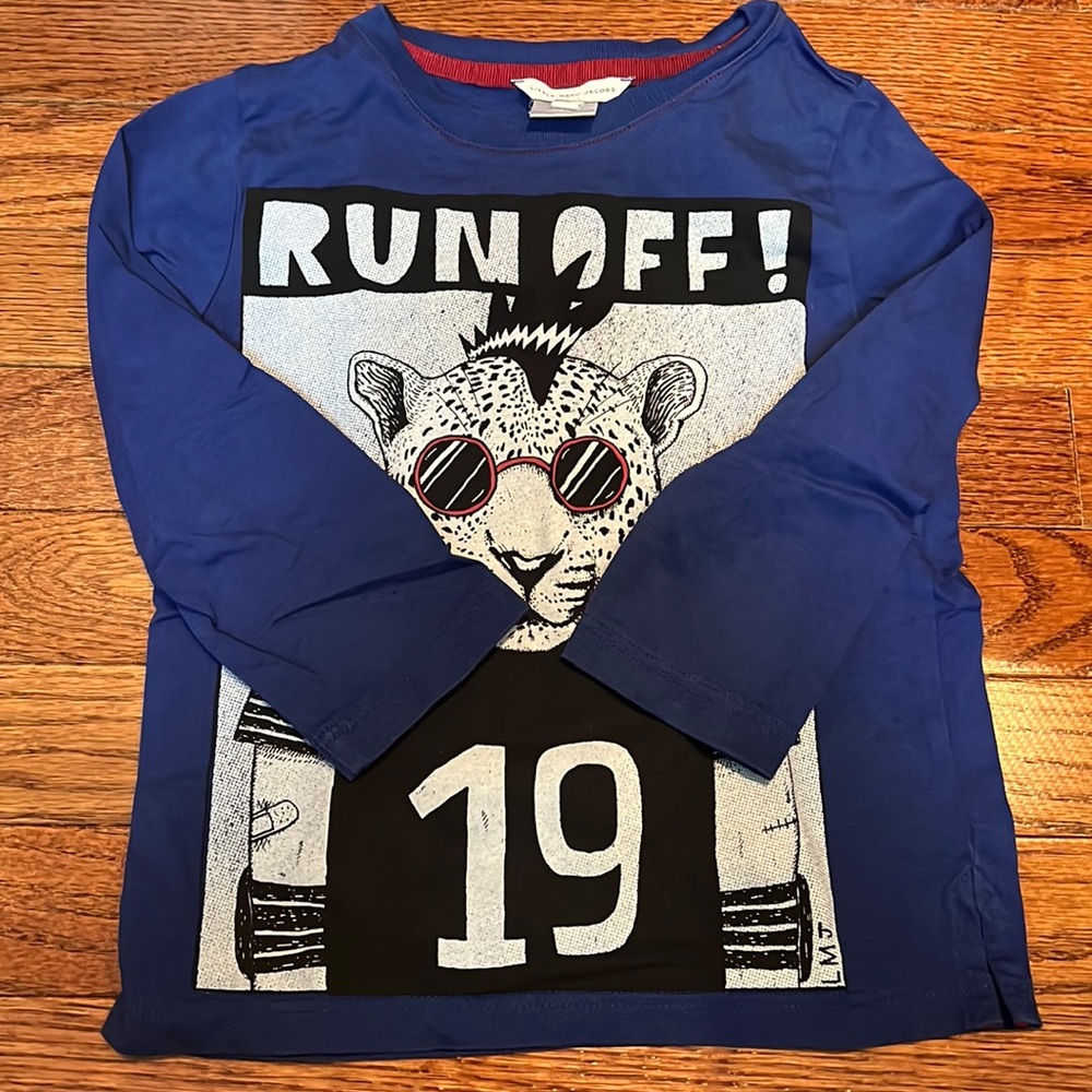 Authentic Little Marc Jacobs long sleeve shirt.  Size 4